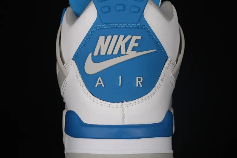 All categories Air Jordan Jordan series basketball shoes Air Jordan 4 G version Air Jordan 4 Retro "Military Blue" AJ4 Joe 4 white blue 308497-105